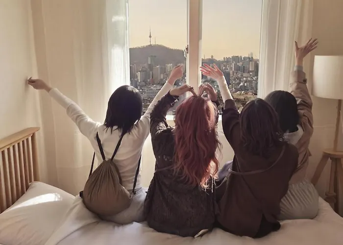 アパート Loft -3room-'seoul No 1 View' -graden -pick Up When 5days